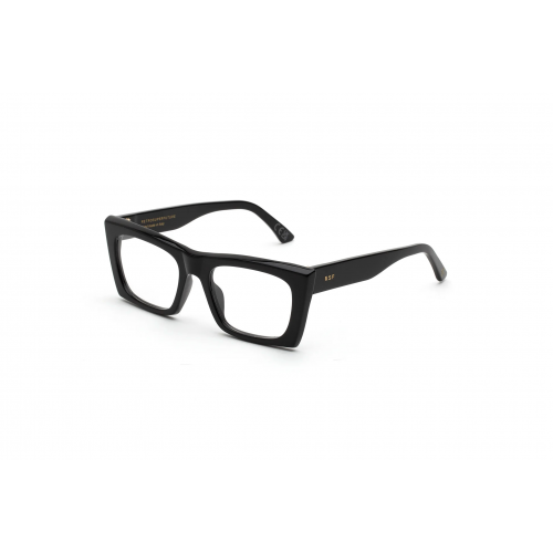 Brille  Retrosuperfuture R2n nummer 117 spalte schwarz Unisex Squadrata Nero