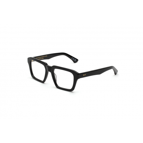 Brille  Retrosuperfuture Q2p nummer 121 spalte. schwarz Unisex Squadrata Nero