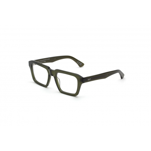 Brille  Retrosuperfuture 4bz nummer 121 col. grün Unisex Squadrata Verde