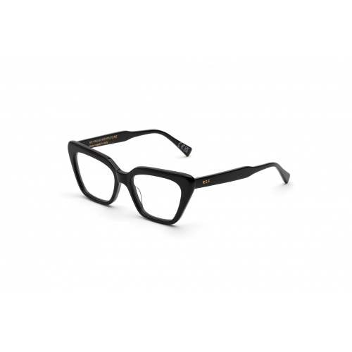 Brille  Retrosuperfuture Q8h nummer 122 spalte schwarz Donna Cat eye Nero