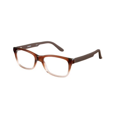 Montature da vista  Carrera Ca6653 col. tpp Unisex Rechteckig Braun