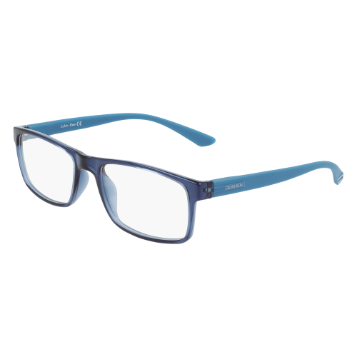 Brille  Calvin klein Ck19569 col. 430 Herren Rechteckig Blau