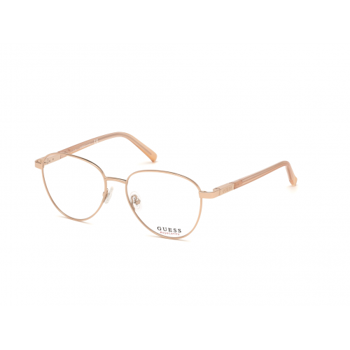 Brille  Guess Gu3037 col. 028 Unisex Runden Gold