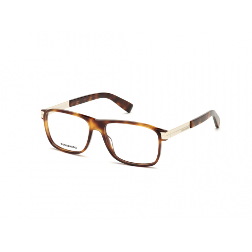 Brille  Dsquared2 Dq5306 col. 052 Herren Rechteckig Havana