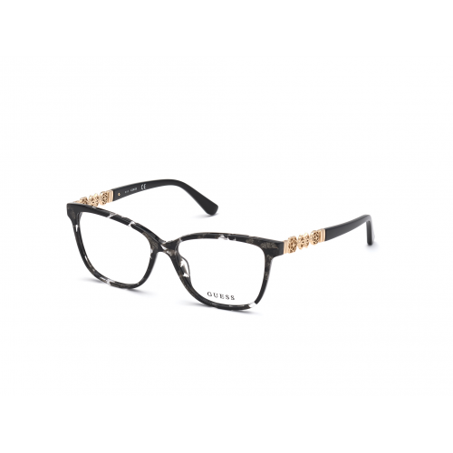 Brille  Guess Gu2832 col. 005 Damen Rechteckig Schwarz