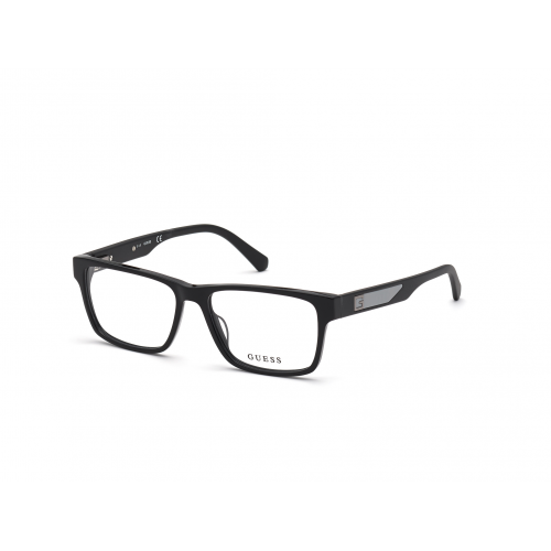 Brille  Guess Gu50018 col. 001 Herren Rechteckig Schwarz