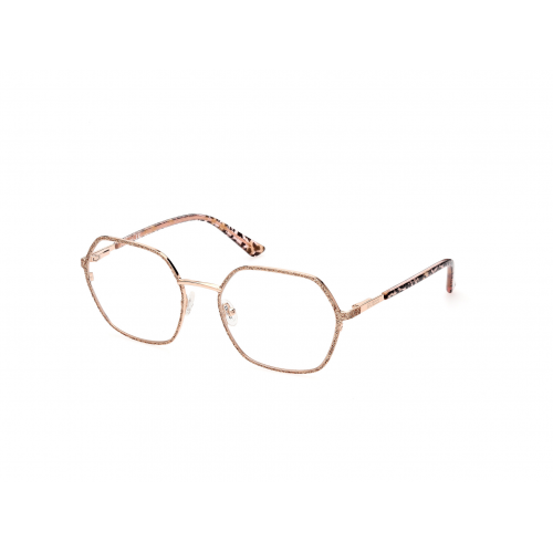 Brille  Guess Gu2912 col. 028 Damen Geometrische Pink gold