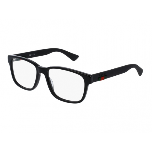 Brille  Gucci Gg0011o col. 005 Herren Rechteckig Schwarz