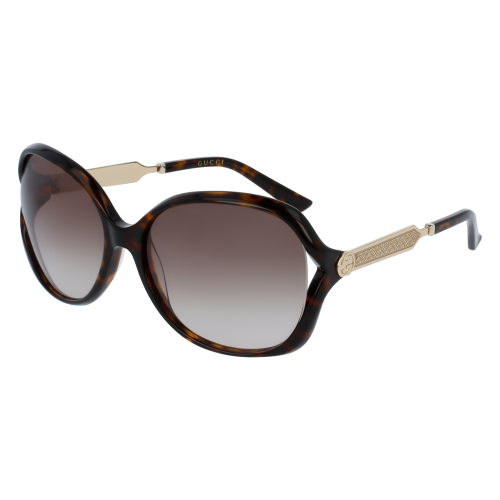 Sonnenbrillen  Gucci Gg0076s col. 003 Damen Runden Havana