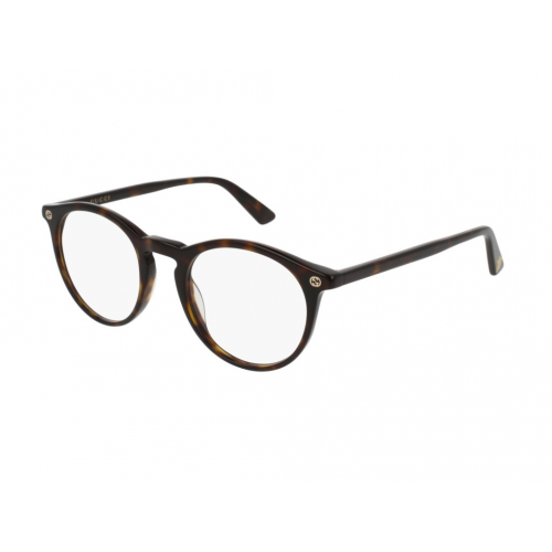 Brille  Gucci Gg0121o col. 002 Herren Runden Havana