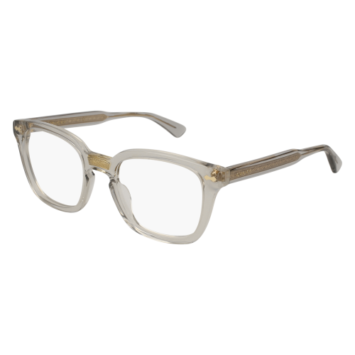 Brille  Gucci Gg0184o col. 005 Unisex Rechteckig Grau