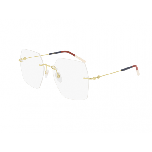 Brille  Gucci Gg0683o col. 003 Damen Geometrische Gold