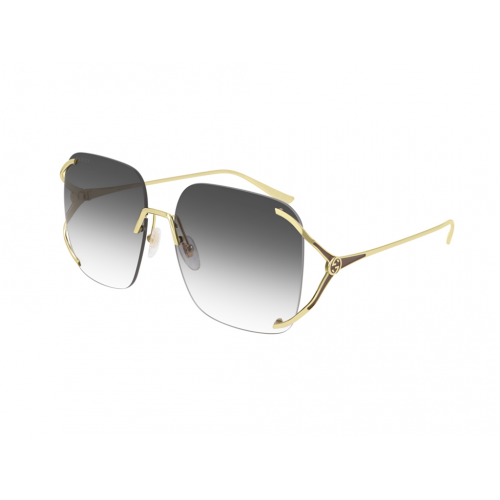 Sonnenbrillen  Gucci Gg0646s col. 001 Damen Rechteckig Gold