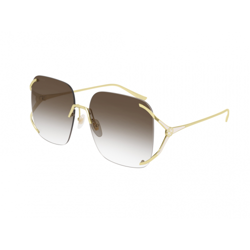 Sonnenbrillen  Gucci Gg0646s col. 002 Damen Rechteckig Gold