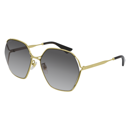 Sonnenbrillen  Gucci Gg0818sa col. 001 Damen Geometrische Gold