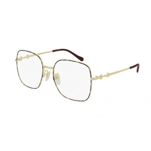 Brille  Gucci Gg0883oa col. 002 Damen Rechteckig Gold