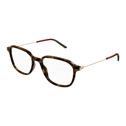 Brille  Gucci Gg1576o col. 002 Uomo Squadrata Havana