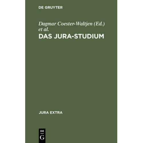 Klaus Geppert & Hans-Uwe Erichsen - Das Jura-Studium