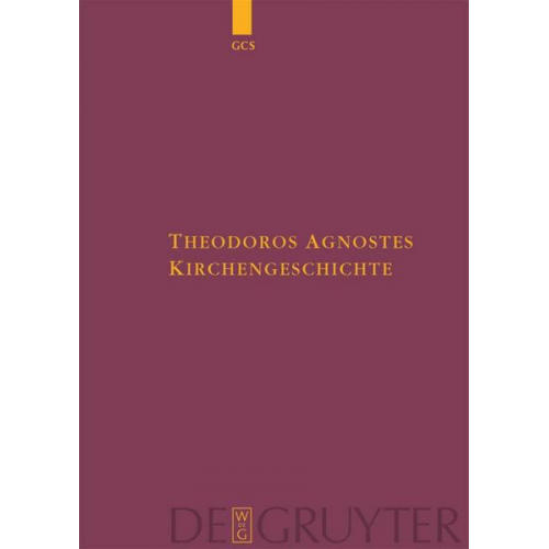 Theodorus Anagnosta - Kirchengeschichte