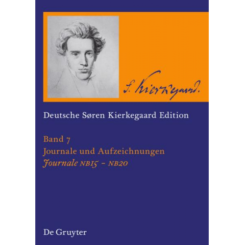 Søren Kierkegaard: Deutsche Søren Kierkegaard Edition (DSKE) / Journale NB 15-20