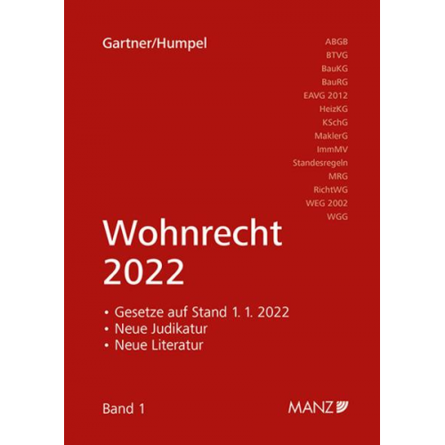 Herbert Gartner & Nikolaus Humpel - Wohnrecht 2022