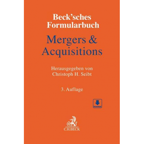 Beck'sches Formularbuch Mergers & Acquisitions