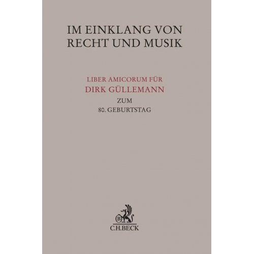 Im Einklang von Recht und Musik