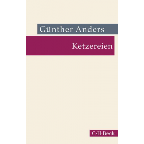 Günther Anders - Ketzereien