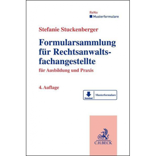 Stefanie Stuckenberger - Formularsammlung für Rechtsanwaltsfachangestellte