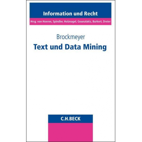 Henning Brockmeyer - Text und Data Mining