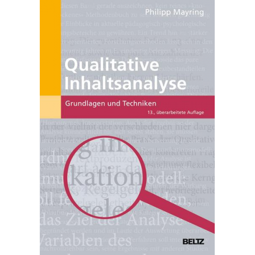 Philipp Mayring - Qualitative Inhaltsanalyse