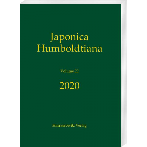 Japonica Humboldtiana 22 (2020)