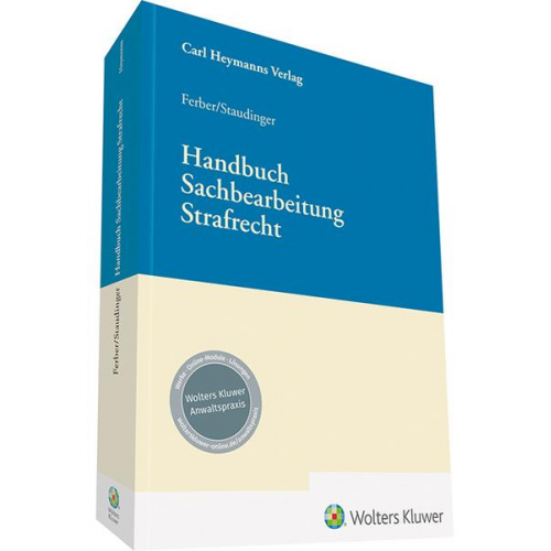 Jana Ferber & Wolfgang Staudinger - Handbuch Sachbearbeitung Strafrecht