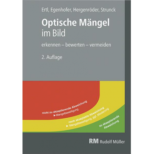 Ralf Ertl & Martin Egenhofer & Michael Hergenröder & Thomas Strunck - Optische Mängel im Bild, 2. Auflage