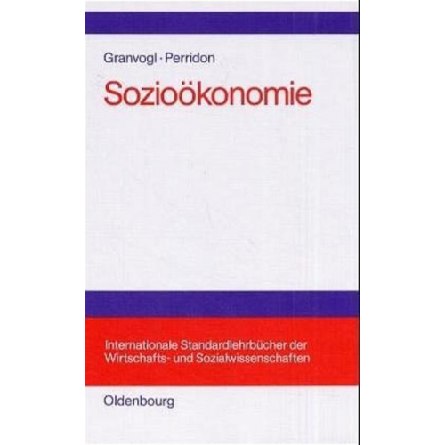 Heinz Granvogl & Louis Perridon - Sozioökonomie