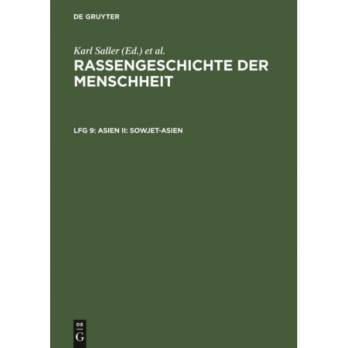 Rassengeschichte der Menschheit / Asien II: Sowjet-Asien