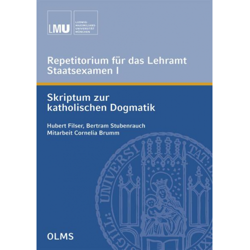 Hubert Filser & Bertram Stubenrauch - Repetitorium für das Lehramt. Staatsexamen I