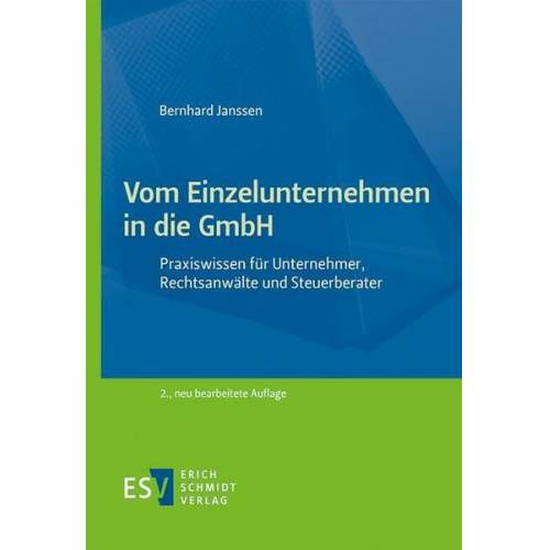 Bernhard Janssen - Vom Einzelunternehmen in die GmbH