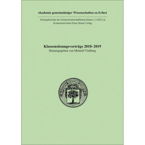 Klassensitzungsvorträge 2018–2019