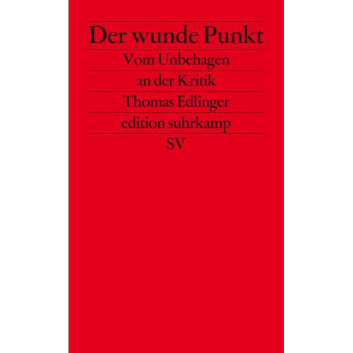 Thomas Edlinger - Der wunde Punkt