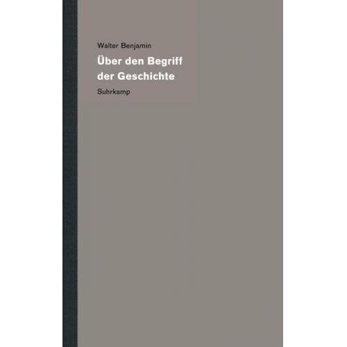 Walter Benjamin - Werke und Nachlaß. Kritische Gesamtausgabe