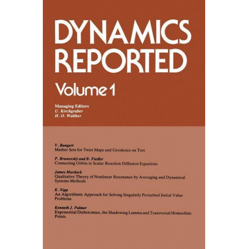 Urs Kirchgraber & Hans-Otto Walther - Dynamics Reported