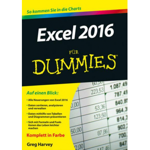 Greg Harvey - Excel 2016 für Dummies