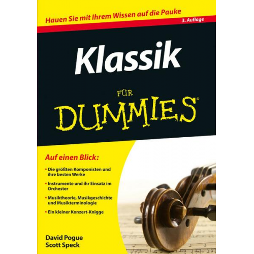 David Pogue & Scott Speck - Klassik für Dummies