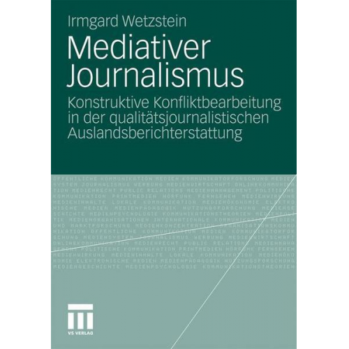 Irmgard Wetzstein - Mediativer Journalismus