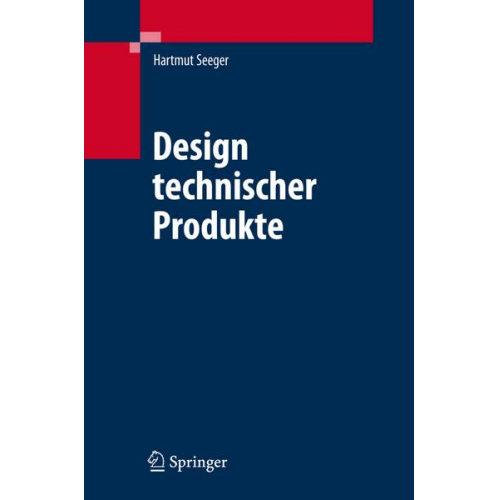 Hartmut Seeger - Design technischer Produkte, Produktprogramme und -systeme