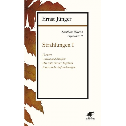 Ernst Jünger - Sämtliche Werke - Band 2