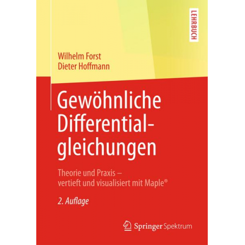 Wilhelm Forst & Dieter Hoffmann - Gewöhnliche Differentialgleichungen