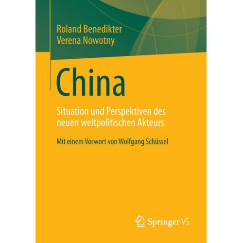 Roland Benedikter & Verena Nowotny - China