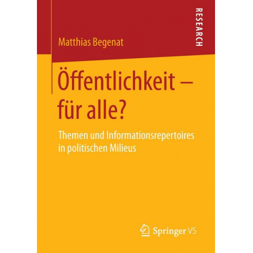 Matthias Begenat - Öffentlichkeit – für alle?